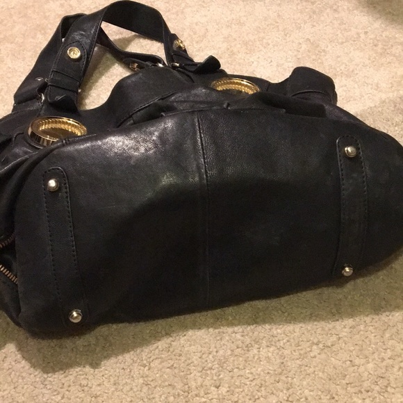 Black leather Gustto purse - Picture 7 of 7